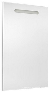 Зеркало GAP 80, 80*85*1,6 см, с подсветкой, цв. белый матовый KL