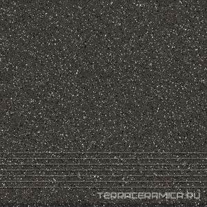 Глаз. керамогранит Milton 300 ступень темно-серый 29,8x29,8