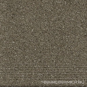 Глаз. керамогранит Milton 300 ступень серый 29,8x29,8