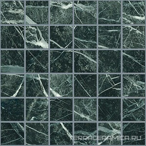 Mosaico Verde Saint Denis Lappato ZZ 30x30