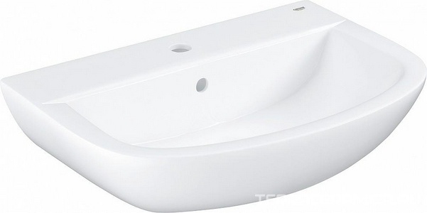 Раковина Bau Ceramic 60 см, БЕЗ крепежа, цвет белый ZZ