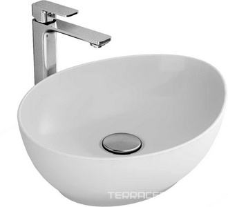 Раковина накладная на столешницу 50x38x14 см ZZ