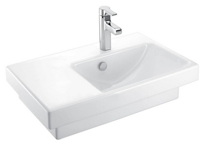 Раковина Jacob Delafon Odeon Up E4758G 65 см| 65x18x40 ZZ