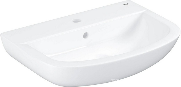 Раковина Bau Ceramic 55 см, БЕЗ крепежа, цвет белый ZZ