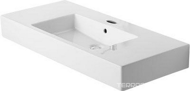 Раковина 105х49хh13см, с 1 отв. для смесителя, без крепл., Vero ZZ