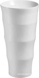 Раковина CeramaLux G-309 (G309), напольная (моноблок) 420х420х830 мм, БЕЗ перелива, БЕЗ отверстия под смеситель, ZZ