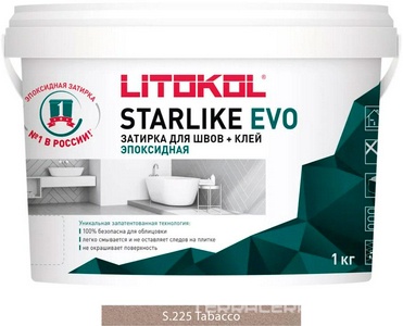 Затирка Starlike EVO TABACCO S.225 1 кг. ZZ