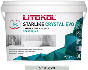 Затирка Starlike Crystal EVO S.700  2,5 кг. ZZ