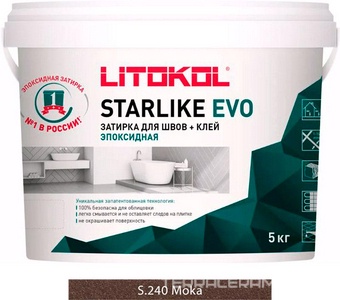 Затирка Starlike EVO MOKA S.240  5 кг. ZZ