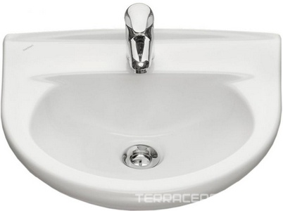 Раковина 455х154х370 мм, цв. белый, ZZ