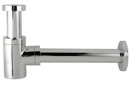 Сифон д/биде H95-160 см 1"1/4, хром XX