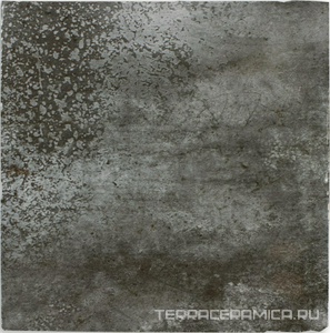 Enamel Square Charcoal ZZ 12.5x12.5