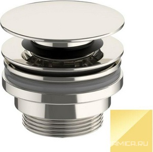Донный клапан  Push-Open, (цв.English Gold), Dawn ZZ