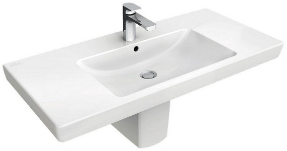Раковина 1000х470мм, с 1 отв.д/смесит., (цв. 01 white) Subway 2.0 ZZ