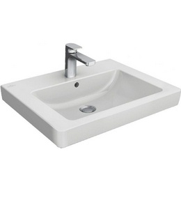 Раковина 650х470мм, с 1 отв.д/смесит., (установка на тумбу), (цв. 01 white) Subway 2.0 ZZ