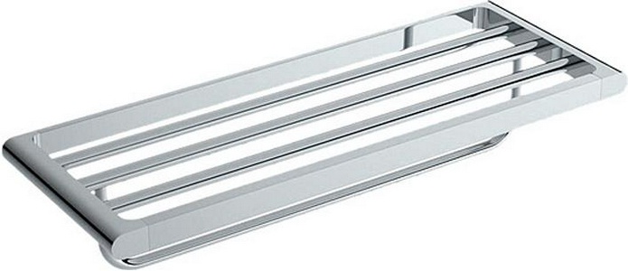 Полка для полотенец 58x20.6xh11см, (цв.хром), Platino ZZ