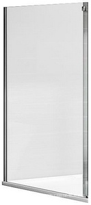 Душевое ограждение боковое Galaxy SP-90-C-CH, стекло прозрач. профиль хром, универс. правая/левая ZZ