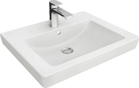 Раковина 450х400мм, с 1 отв.д/смесит., (установка на тумбу), (цв. 01 white) Subway 2.0