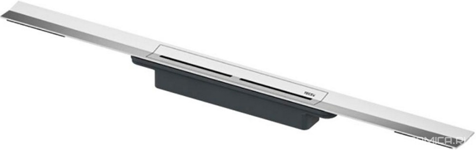 Профиль д/дренажа душа, 800х55мм, укорачив.,монтаж на плиточн.клей над бетон.стяжкой,БЕЗ сифона арт.673002,(цв.глянец,красный,позолочен),Тесе ZZ