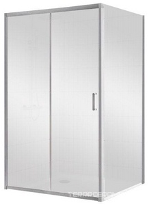 Душевой уголок 1200х800хh1850мм, прямоуг., правый/левый, (стекло прозрачное 5/4мм, фурн.цв.хром), Uno ZZ