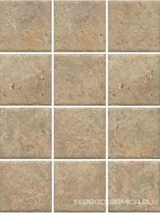 Брюссель (полотно из 12 частей 9,8х9,8) бежевый матовый|30x40