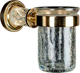 Стакан настенный Murano Cristal 10904-CRST-G, цв. золото, ZZ