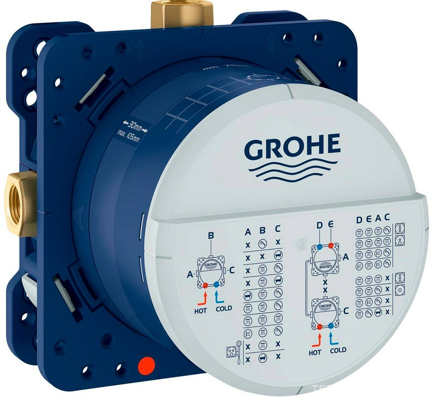 Внутренняя часть для смесителя ванны/душа,только для Grohe SmartControl, ZZ