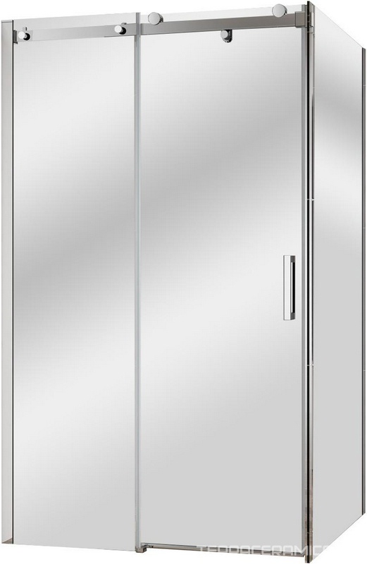 Душевой уголок 1200(1175-1225)х800(780-805)хh1950мм, прямоугольный, правый/левый, вход 505мм, (стекло прозр. 8мм, фурнит.цв.хром), Stylus-Soft ZZ