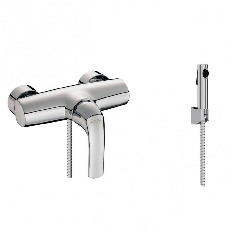 КОМПЛЕКТ смеситель для душа NATEO + гигиенический душ CUFF (E71253-CP+E98100), ZZ