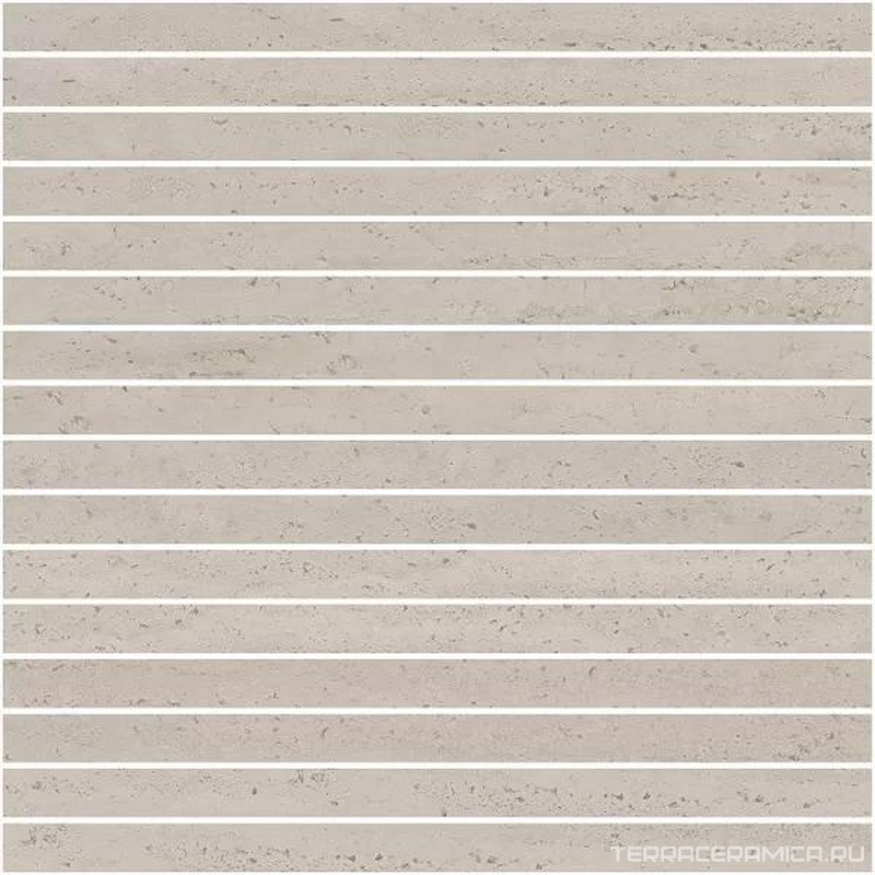 Декор Сан-Марко мозаичный серый матовый обрезной 40x40