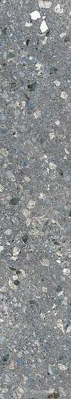 Терраццо серый темный подступ. гр. 60x10,7| ZZ