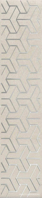 Бордюр Ломбардиа бежевый |25x5,4