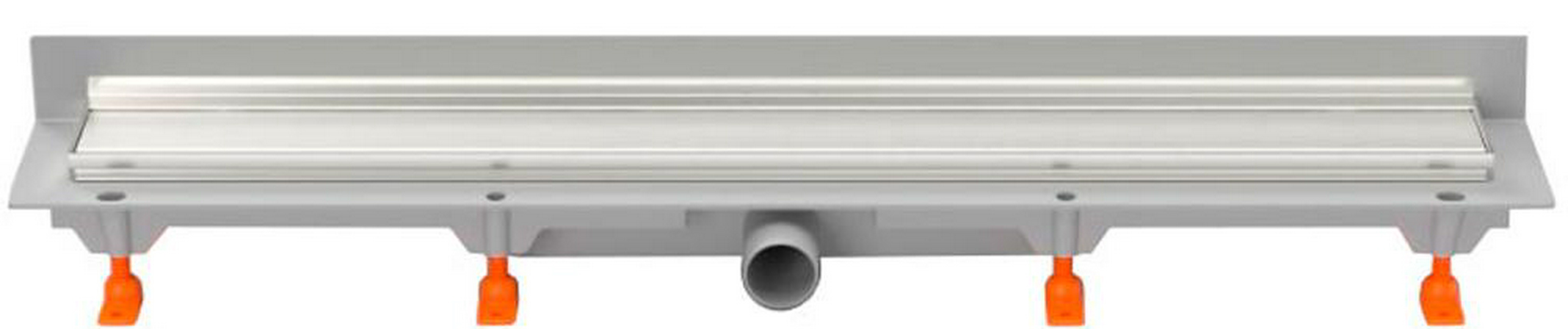 Душевой лоток с рамкой Klasik 850 мм D40, монтаж к стене, хром глянец ZZ