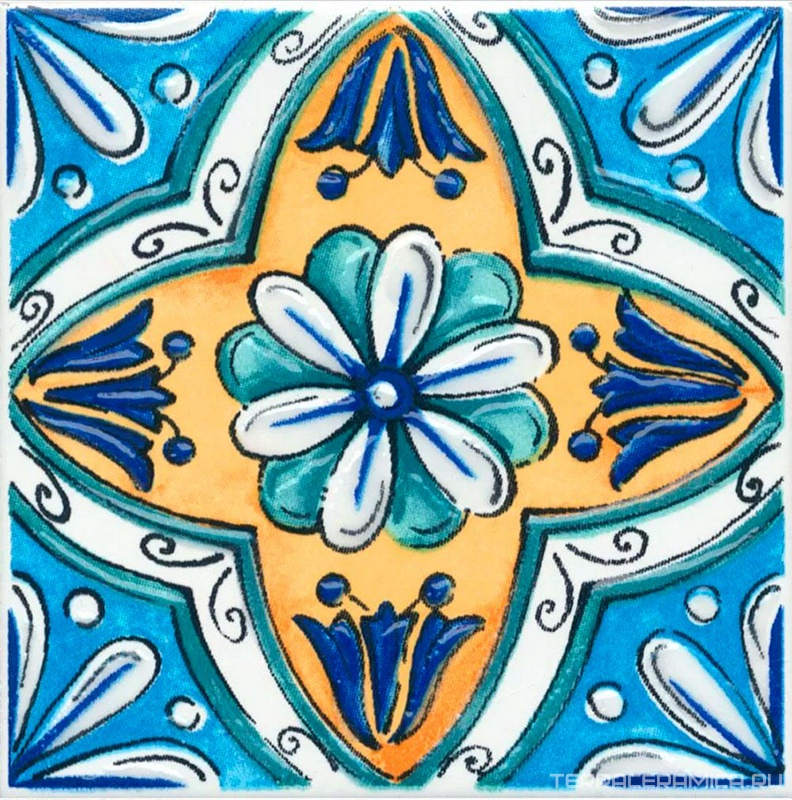 Декор Капри майолика А456|20х20