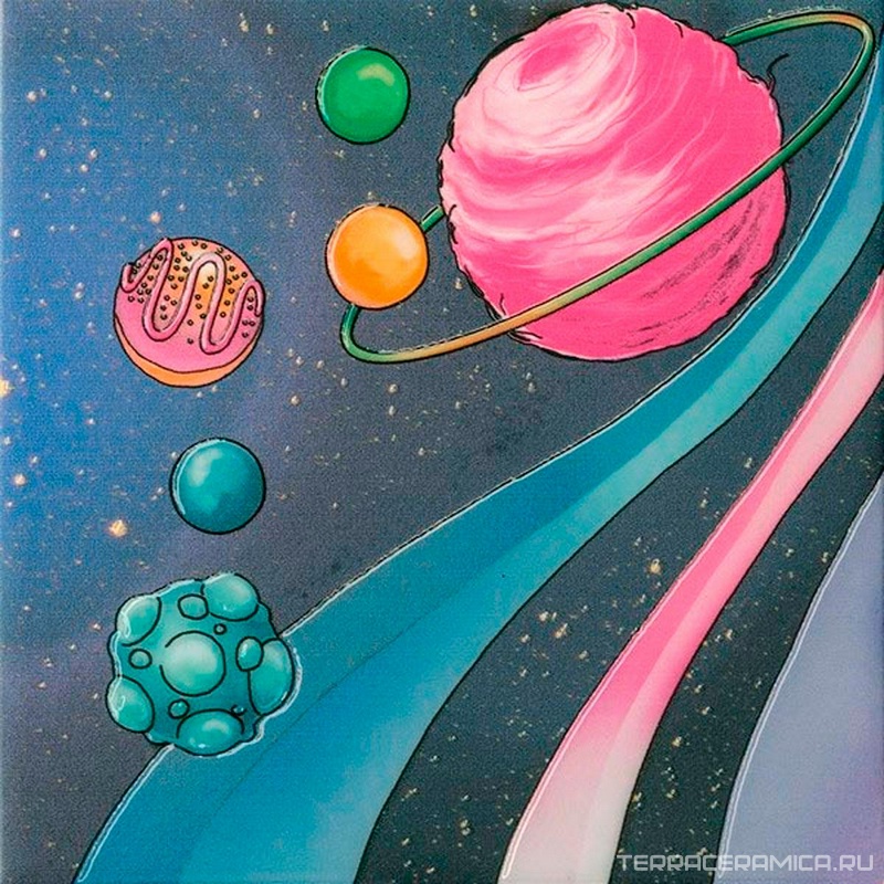 Декор Космос 4 ZZ 20х20