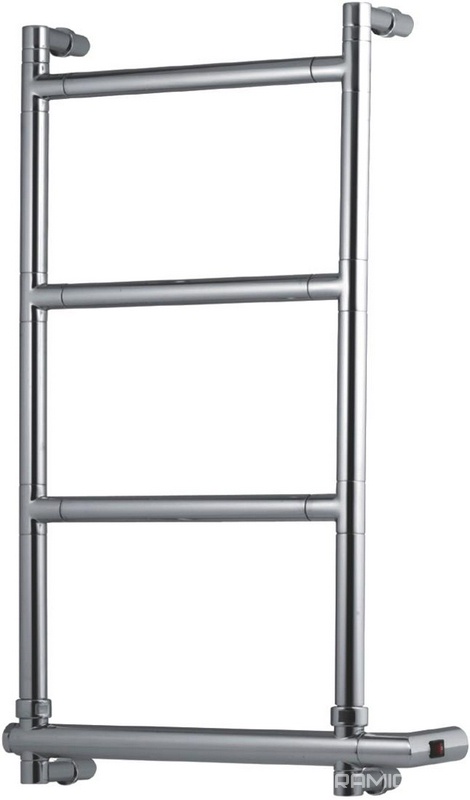 Полотенцесушитель Art.582/4/570 Satin Chrome 715 х570 мм (эл.+Bох подкл справа), Margaroli Sereno ZZ