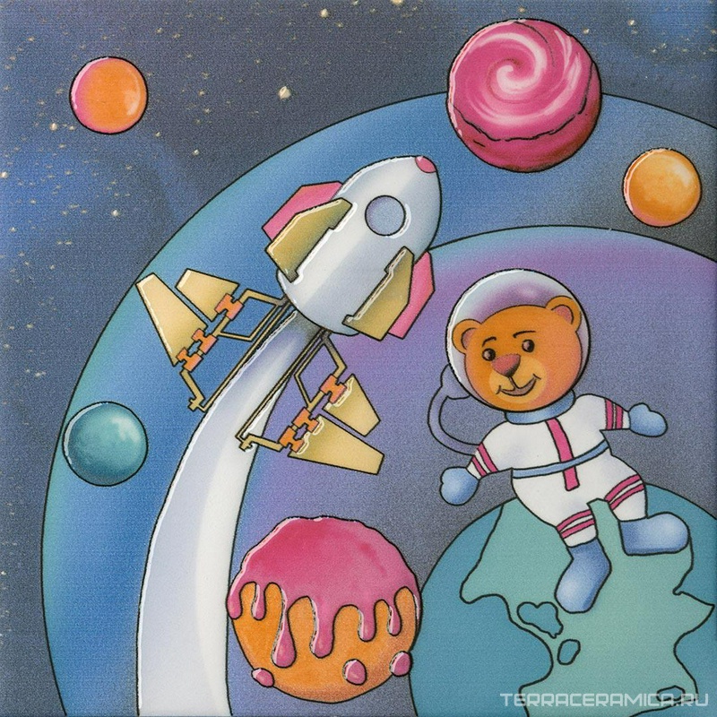Декор Космос 2 ZZ 20х20