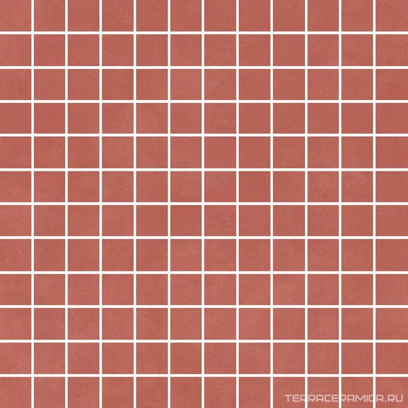Таделакт красный матовый 29,8x29,8x0,35