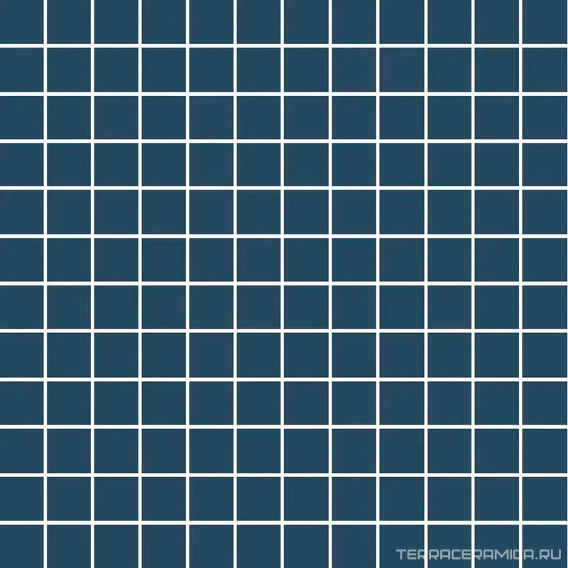 Темари бирюзовый тёмный матовый 29,8x29,8x0,35