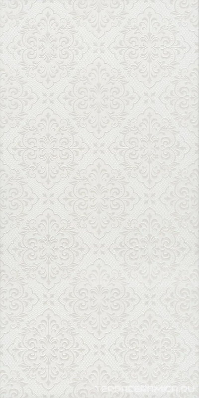 Флориан белый матовый структура обрезной 30x60