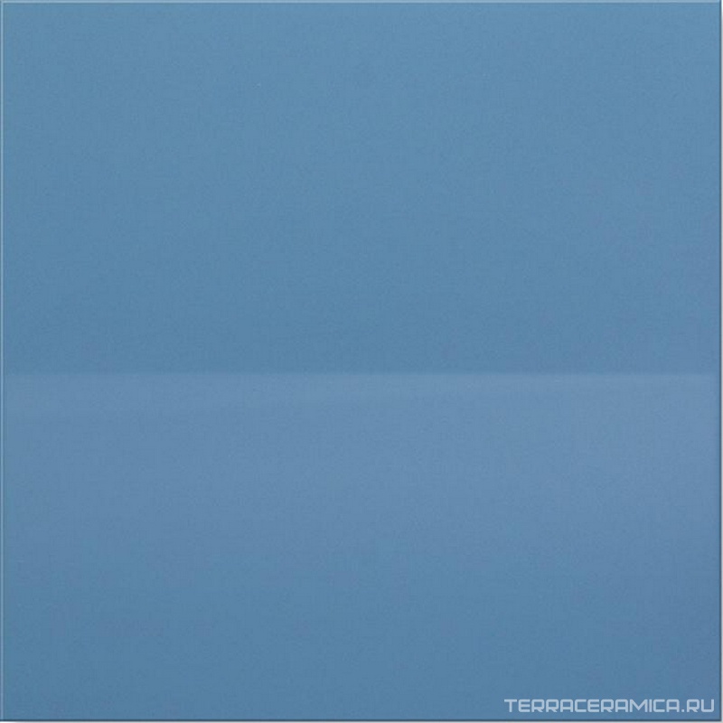 Грес Уральский UF012 синий моноколор полированный|60x60