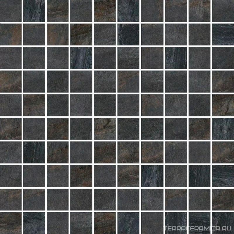 Mosaico Black (3x3) Mat ZZ 30x30 