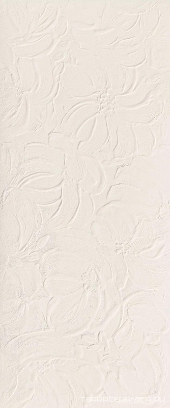 3D Wall Plaster Bloom White ZZ 50x120