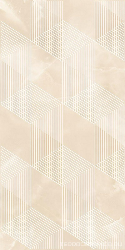 OPALE BEIGE GEOMETRIA 31.5x63
