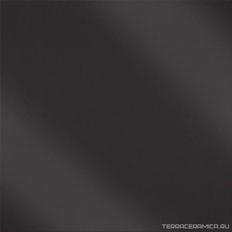 Грес Уральский UF019 насыщенно-черный моноколор полированный|60x60