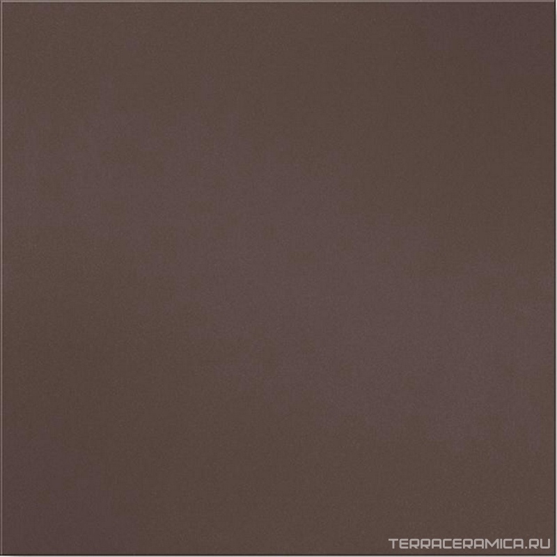 Грес Уральский UF006 шоколад моноколор матовый|60x60