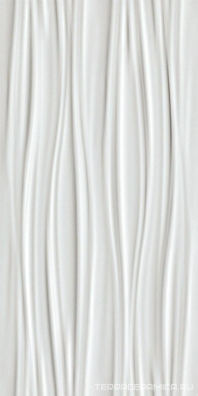 3D Ribbon White Matt 40x80 ZZ