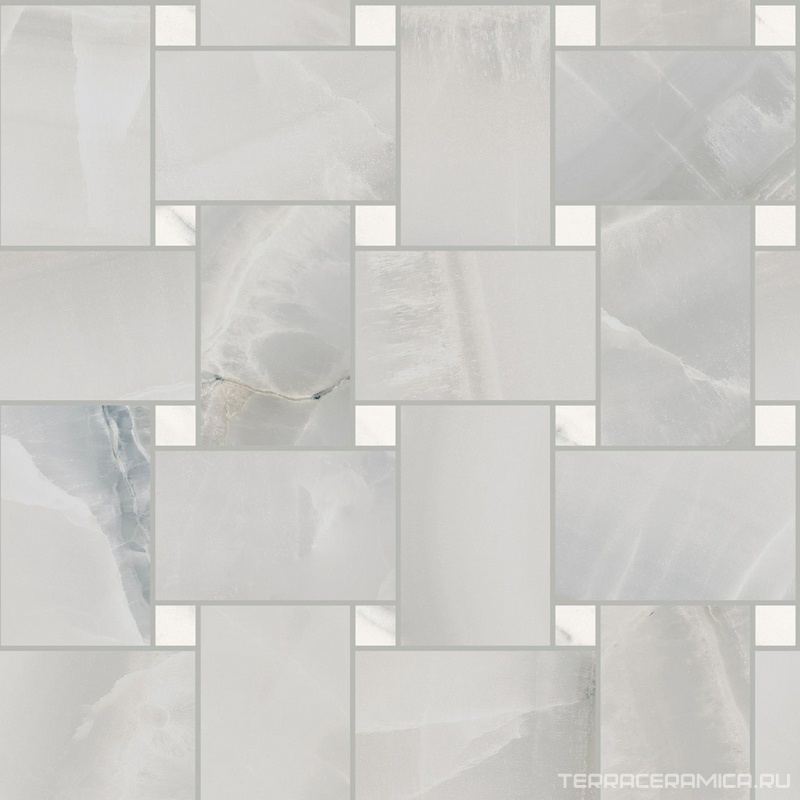 Maxi Rete Akoya Silver Kry ZZ |30x30