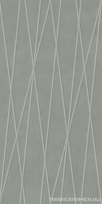 Таделакт зелёный матовый структура обрезной 60x119,5x0,9