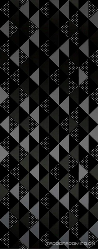 Декор Vela Nero "Confetti" |20.1x50.5